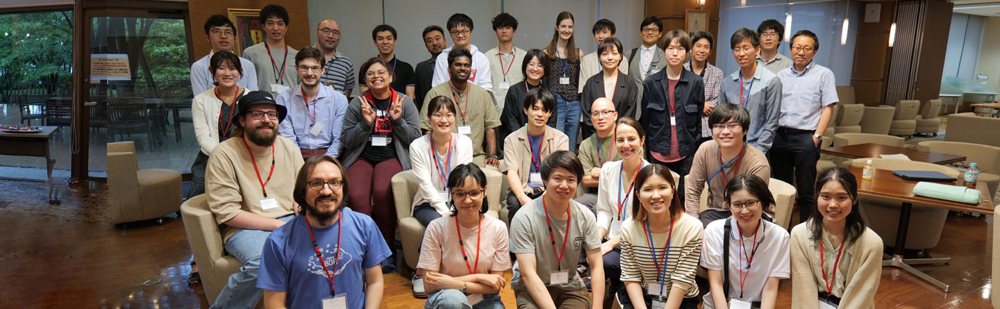 A group photo of graduate students
