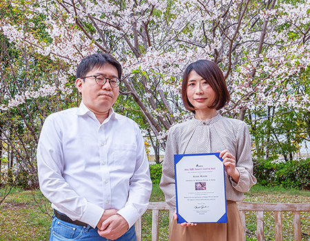 Research Leader Masumoto and Researcher Murata